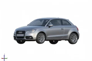 Audi A1 1.4 TFSI S-Tronic 2010 3D Scan