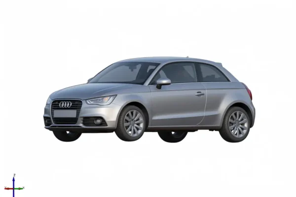 Audi A1 1.4 TFSI S-Tronic 2010 3D Scan