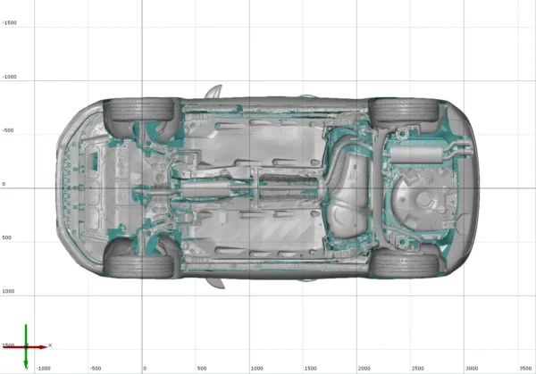 Audi A1 1.4 TFSI S-Tronic 2010 3D Scan