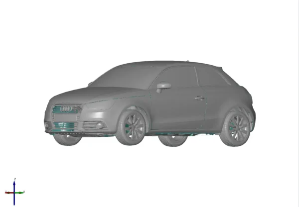 Audi A1 1.4 TFSI S-Tronic 2010 3D Scan