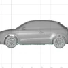 Audi A1 1.4 TFSI S-Tronic 2010 3D Scan