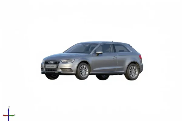 Audi A3 1.4 TFSi Attr 2012 3D Scan