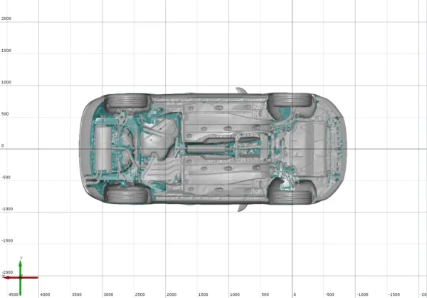 Audi A3 1.4 TFSi Attr 2012 3D Scan