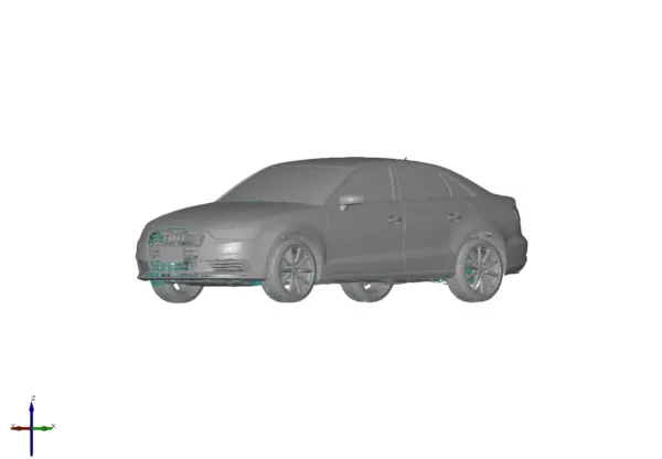 Audi A3 2.0T Quattro S 2015 3D Scan