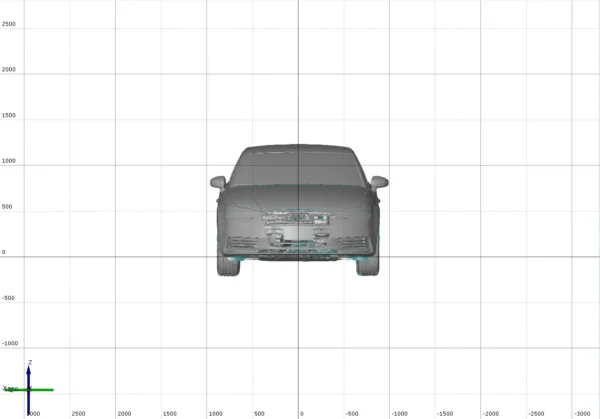 Audi A3 2.0T Quattro S 2015 3D Scan