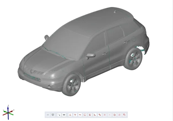 Acura RDX 2.3 Tech Pack 2007 3D Scan
