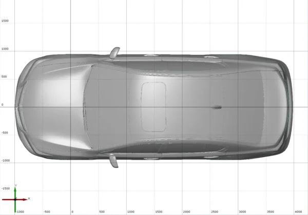 Acura RLX SH AWD Tech 2014 3D Scan