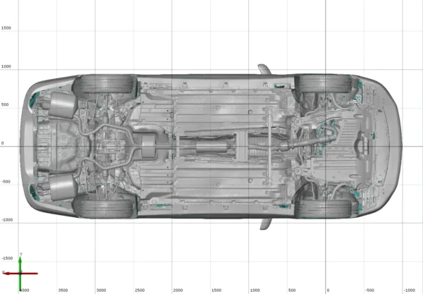 Acura RLX SH AWD Tech 2014 3D Scan