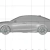 Acura RLX SH AWD Tech 2014 3D Scan