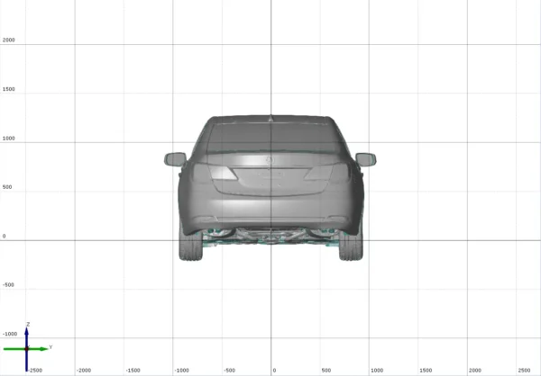 Acura RLX SH AWD Tech 2014 3D Scan