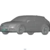 Audi A3 Sportback e­-tron 2016 3D Scan