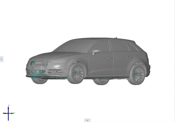Audi A3 Sportback e­-tron 2016 3D Scan