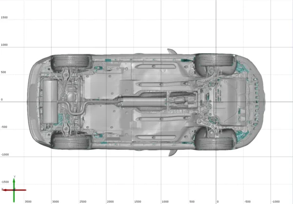 Audi A3 Sportback e­-tron 2016 3D Scan