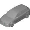 Audi A3 Sportback e­-tron 2016 3D Scan