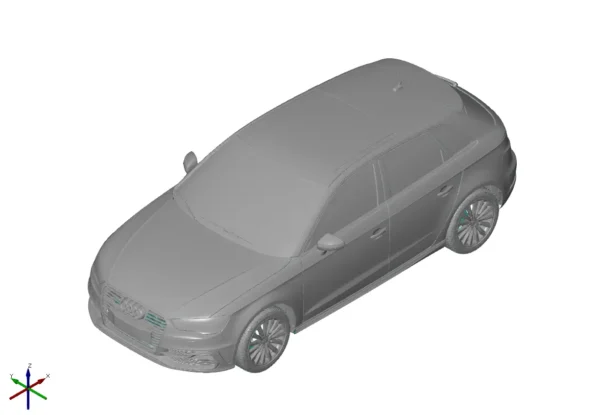 Audi A3 Sportback e­-tron 2016 3D Scan