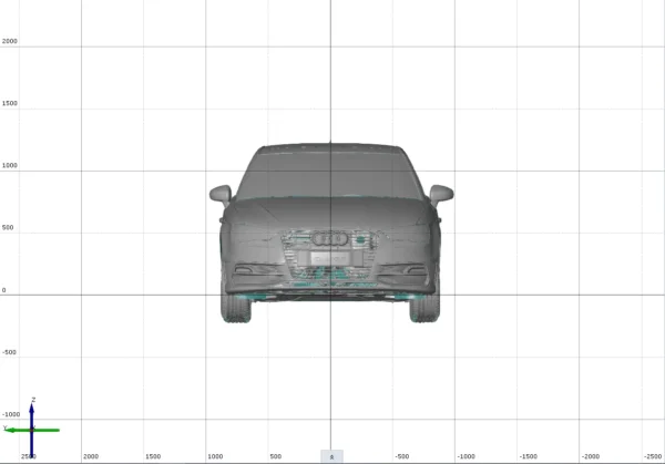 Audi A3 Sportback e­-tron 2016 3D Scan