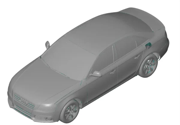 Audi A4 1.8 TFSi 2008 3D Scan