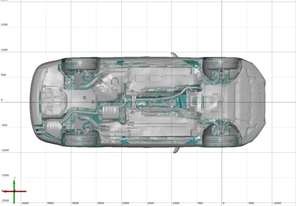 Audi A4 1.8 TFSi 2008 3D Scan