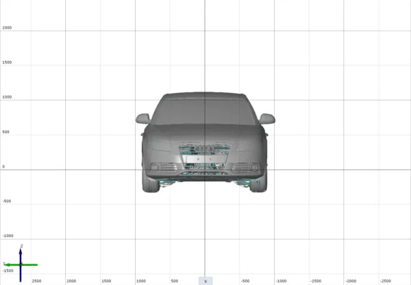 Audi A4 1.8 TFSi 2008 3D Scan