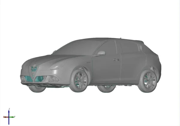 Alfa Romeo Giulietta 1.4 TB 2010 3D Scan