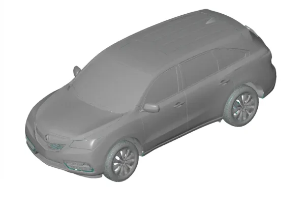 MDXTech14 Acura MDX AWD Tech 2014 3D Scan
