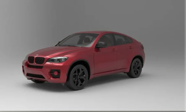BMW X6 xDrive 35i 2009 3D Scan