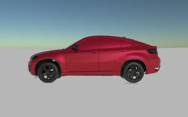 BMW X6 xDrive 35i 2009 3D Scan