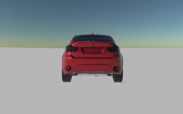BMW X6 xDrive 35i 2009 3D Scan