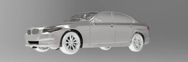 BMW 523i 2010 3D Scan
