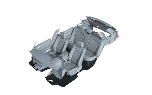 BMW X5 xDrive 30d 2011 3D Scan