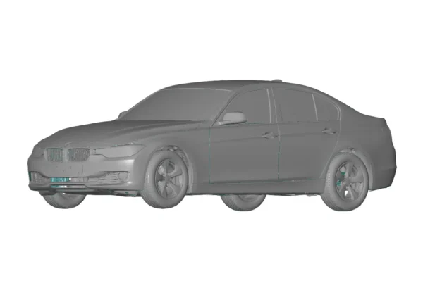 BMW 320d Effi Dyn 2012 3D Scan