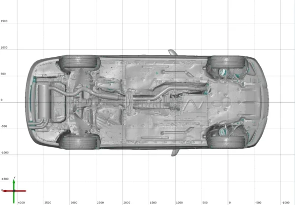 BMW 328i 2013 3D Scan