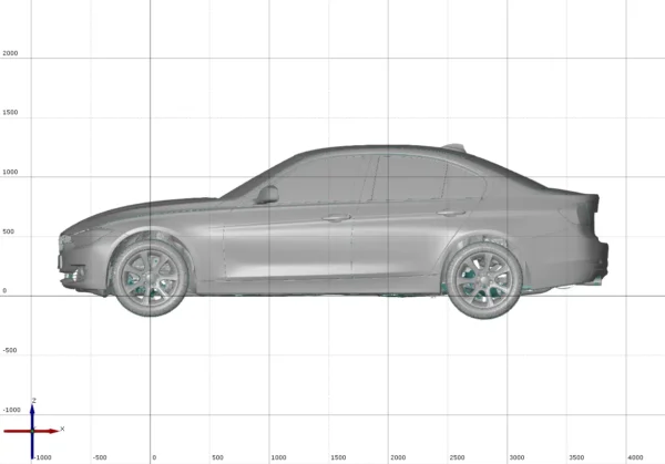 BMW 328i 2013 3D Scan