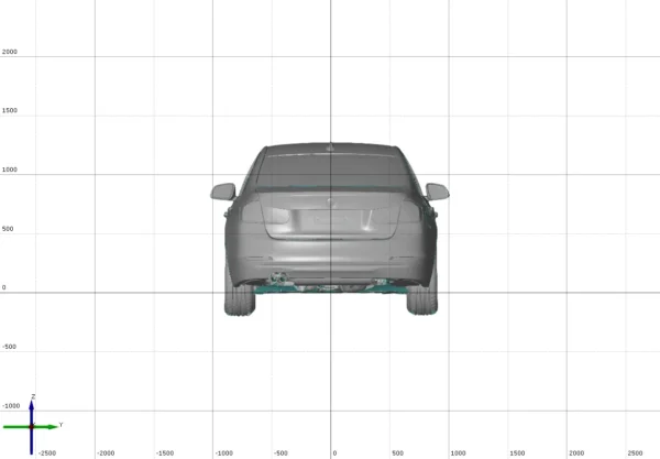 BMW 328i 2013 3D Scan
