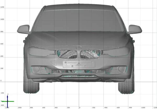 BMW 328i 2013 3D Scan