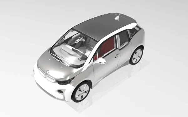 BMW i3 RE Urban Life 2014 3D Scan