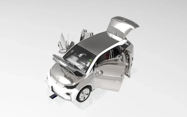 BMW i3 RE Urban Life 2014 3D Scan