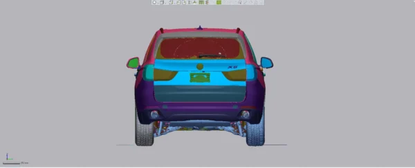 BMW X5 xDrive 35i 2014 3D Scan