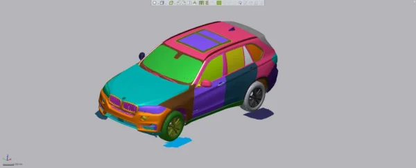 BMW X5 xDrive 35i 2014 3D Scan