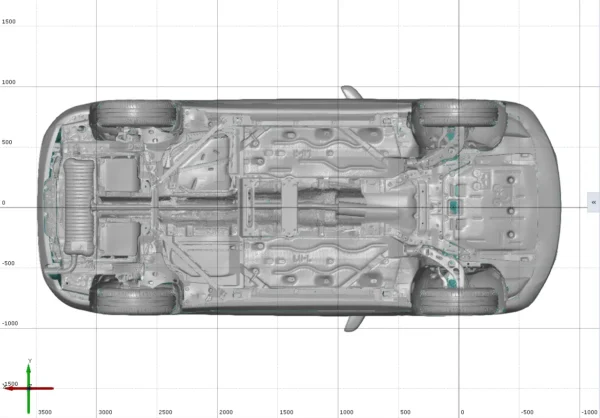 BMW 218i 2014 3D Scan