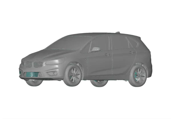BMW 218i 2014 3D Scan