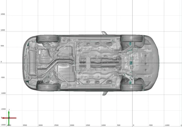 BMW 225 XE Luxury 2016 3D Scan
