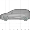 BMW 225 XE Luxury 2016 3D Scan
