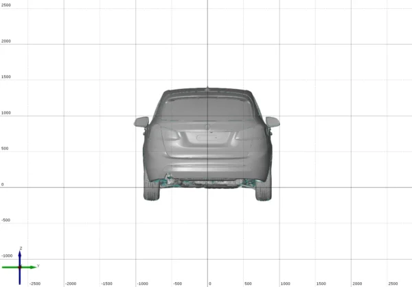 BMW 225 XE Luxury 2016 3D Scan
