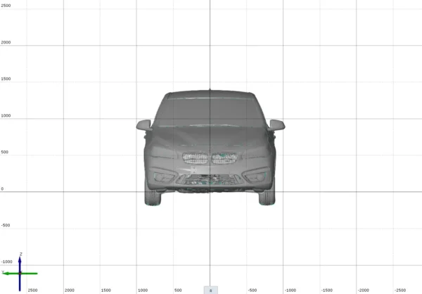 BMW 225 XE Luxury 2016 3D Scan